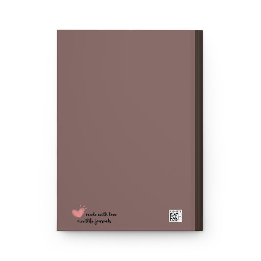 Being Understood Is a Luxury for the Soul Hardcover Journal — Boho Heart Gratitude Notebook