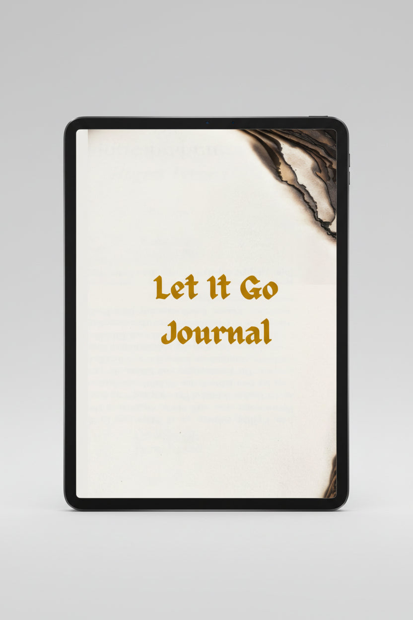 Let It Go Journal (Burn Book Printable Journal)